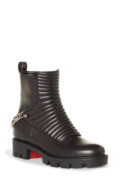 christian louboutin combat for women